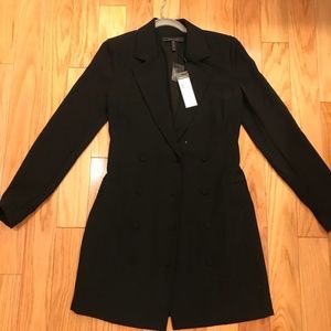 bcbg double breasted blazer dress